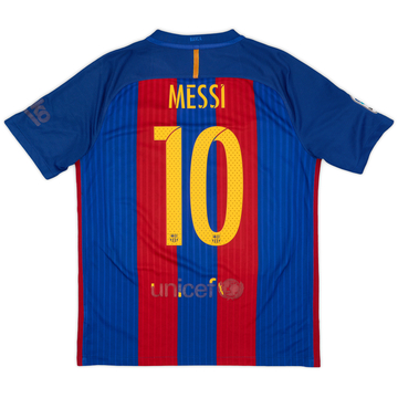 2016-17 Barcelona Maillot domicile Messi #10 - 5/10 - (S)