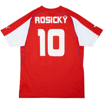 2004-05 Czech Republic Maillot domicile basique Rosicky #10 - 7/10 - (XXL)