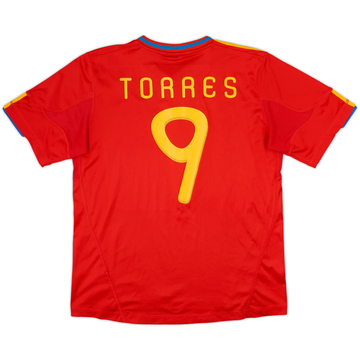 2009-10 Spain Maillot domicile Torres #9 - 6/10 - (M)