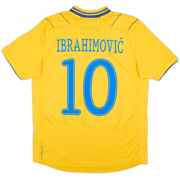 2012-13 Sweden Maillot Domicile Ibrahimovic #10 - 5/10 - (M)