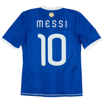 2010-11 Argentina Maillot extérieur Messi #10 - 8/10 - (S)