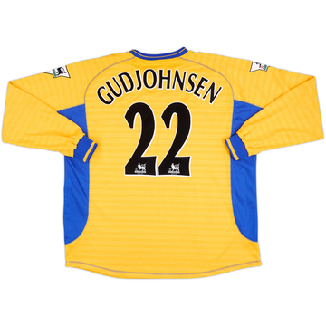 Maillot Chelsea Extérieur ML 2000-01 Gudjohnsen #22 - 8/10 - (XXL)