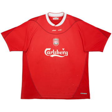 2002-04 Liverpool Maillot Domicile - 4/10 - (XL)