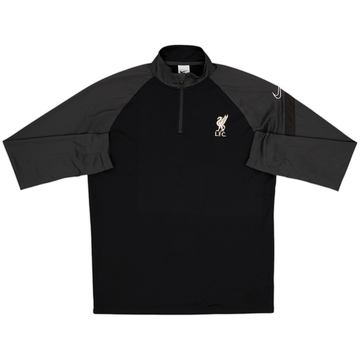 2021-22 Liverpool Nike Haut d'entraînement 1/4 Zip - 9/10 - (L)