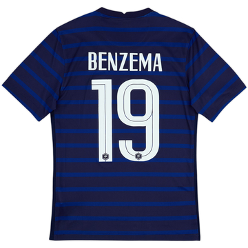 2020-21 Maillot Domicile France Benzema #19 - 6/10 - (S)