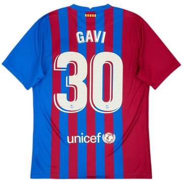 2021-22 Maillot Domicile Barcelona Gavi #30 - 7/10 - (M)