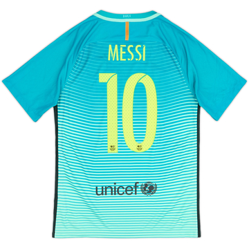 2016-17 Barcelona Maillot third Messi #10 - 7/10 - (S)