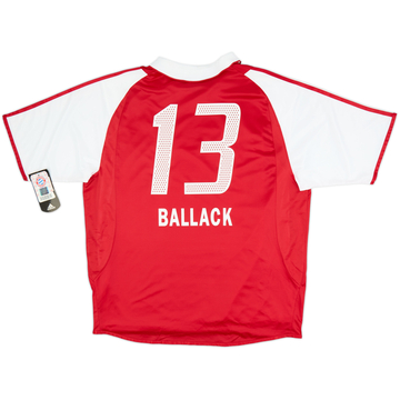 2004-05 Bayern Munich Maillot domicile version joueur Ballack #13 (XL)