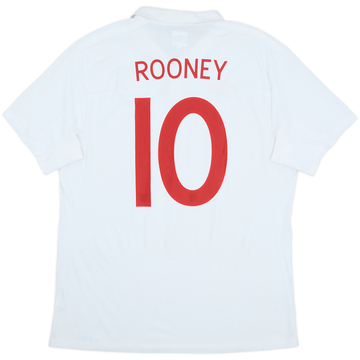2009-10 England Maillot domicile Rooney #10 - 9/10 - (L)