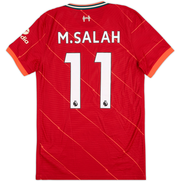 2021-22 Liverpool Maillot domicile authentique M. Salah #11 - 9/10 - (S)