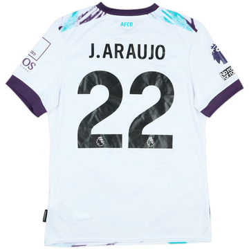 2024-25 Bournemouth Maillot extérieur version match J.Araujo #22