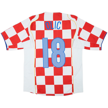 2004-06 Croatia Maillot Domicile Olic #18 - 5/10 - (M)