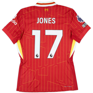 2024-25 Liverpool Maillot de match domicile Jones #17