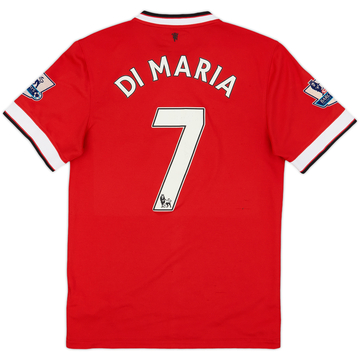 2014-15 Manchester United Maillot Domicile Di Maria #7 - 4/10 - (S)