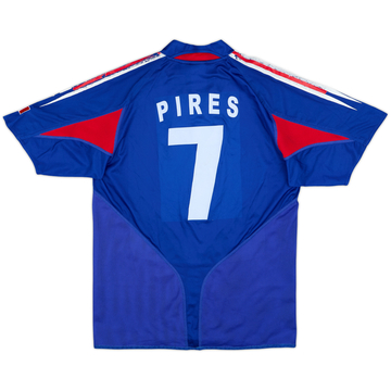 2004-06 France Maillot Domicile Pires #7 - 6/10 - (S)