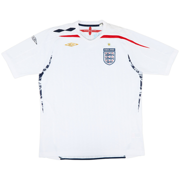 Maillot Domicile Angleterre 2007-09 - 5/10 - (XL)