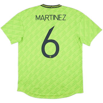 2022-23 Manchester United Maillot Third Version Joueur Martinez #6 (M/L)