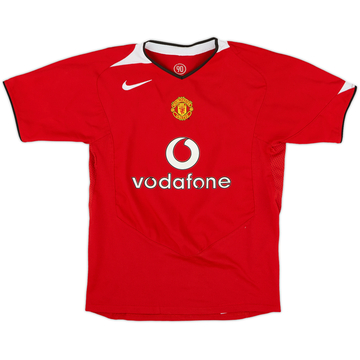 2004-06 Manchester United Maillot domicile - 8/10 - (Garçons L)