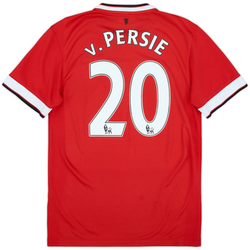 2014-15 Manchester United Maillot Domicile V.Persie #20 - 6/10 - (S)