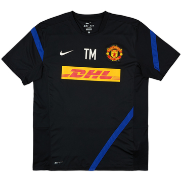 2011-12 Manchester United Nike Maillot d'entraînement Modèle Staff TM - 8/10 - (L)