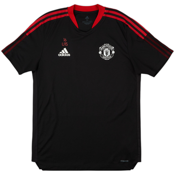 2021-22 Manchester United adidas Maillot d'entraînement junior authentique #16 - 10/10 - (M)