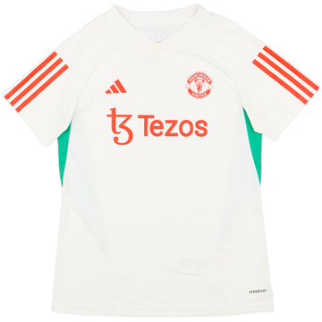2023-24 Manchester United adidas Maillot d'entraînement - 8/10 - (Taille S Femme)