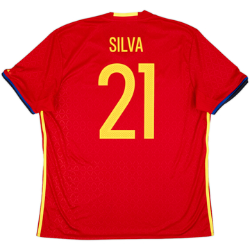 2016-17 Spain Maillot domicile Silva #21