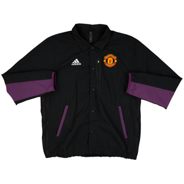 2021-22 Manchester United adidas Veste d'entraîneur - 10/10 - (L)