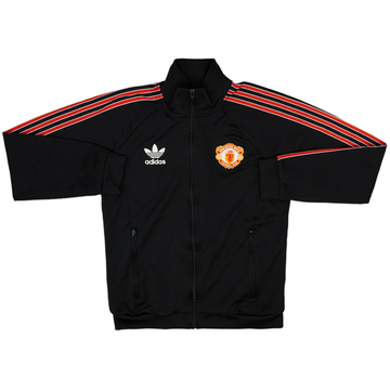 2022-23 Manchester United adidas Originals Veste de survêtement rétro - 8/10 - (S)
