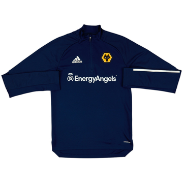 2020-21 Wolves adidas Haut d'entraînement 1/4 Zip - 7/10 - (XS)