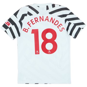 2020-21 Manchester United Maillot Third B.Fernandes #18 - 7/10 - (S)