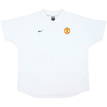 2002-03 Manchester United Nike Polo - 8/10 - (XXL)