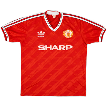 1986-88 Manchester United Maillot Domicile - 6/10 - (L)