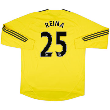 2009-10 Liverpool Maillot GK Reina #25 - 6/10 - (XXL)