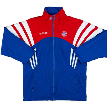 1995-97 Bayern Munich adidas Parka de banc rembourrée - 7/10 - (L/XL)