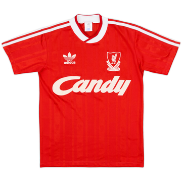 1988-89 Liverpool Maillot domicile - 8/10 - (S)