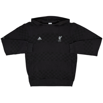 2008-09 Liverpool adidas Sweat à capuche - 8/10 - (M)