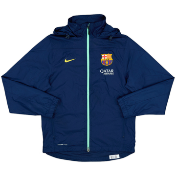 2013-14 Barcelona Nike Veste de pluie à capuche - 8/10 - (S)