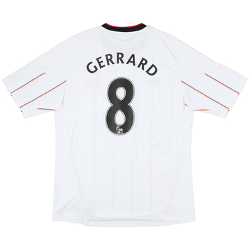2010-11 Liverpool Maillot extérieur Gerrard #8 - 7/10 - (L)