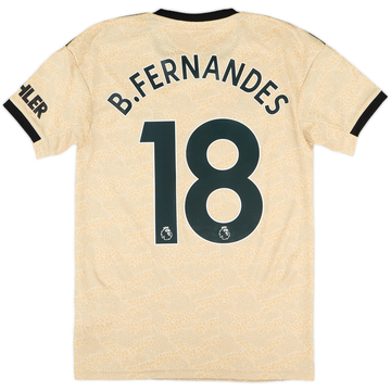 2019-20 Manchester United Maillot extérieur B.Fernandes #18 - 10/10 - (XS)