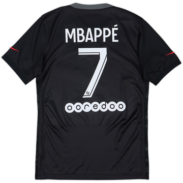 2021-22 Paris Saint-Germain Maillot Third Mbappe #7 - 9/10 - (S)