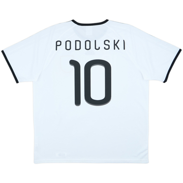 2010-11 Allemagne Maillot domicile basique Podolski #10