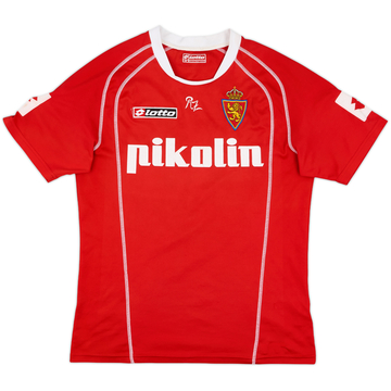 2004-05 Real Zaragoza Maillot Extérieur - 6/10 - (M)