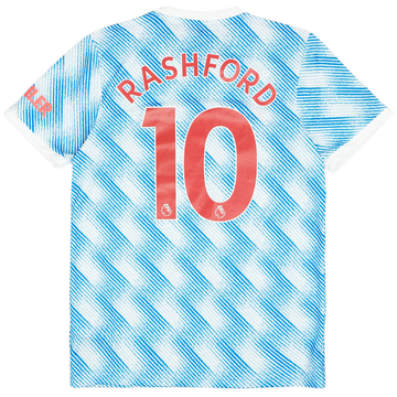 2021-22 Manchester United Maillot extérieur Rashford #10 - 8/10 - (M)