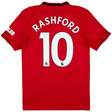2019-20 Manchester United Maillot domicile Rashford #10 - 6/10 - (S)