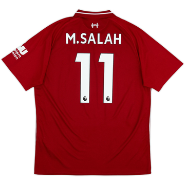 2018-19 Liverpool Maillot domicile M.Salah #11 - 6/10 - (XL)