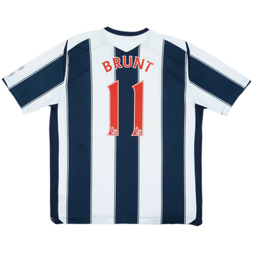 2008-09 West Brom Maillot Domicile Brunt #11 - 7/10 - (XXL)