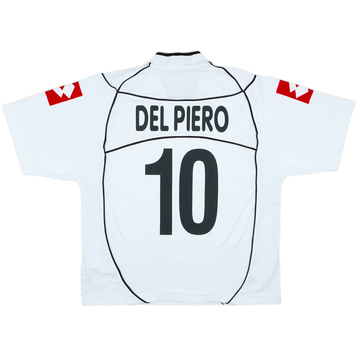 2002-03 Juventus Maillot Extérieur Del Piero #10 - 6/10 - (L)