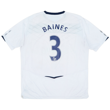 2008-09 Everton Maillot extérieur Baines #3 - 6/10 - (XXL)