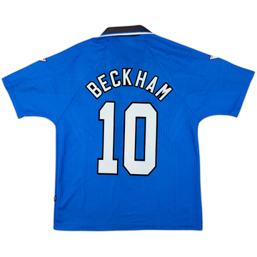 1996-98 Manchester United Maillot third Beckham #10 - 8/10 - (M)